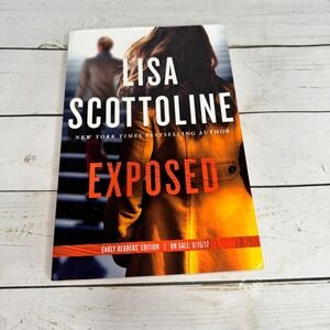 Exposed by Lisa Scottoline ARC 2017 Advance Readers Copy Paperback Proof
